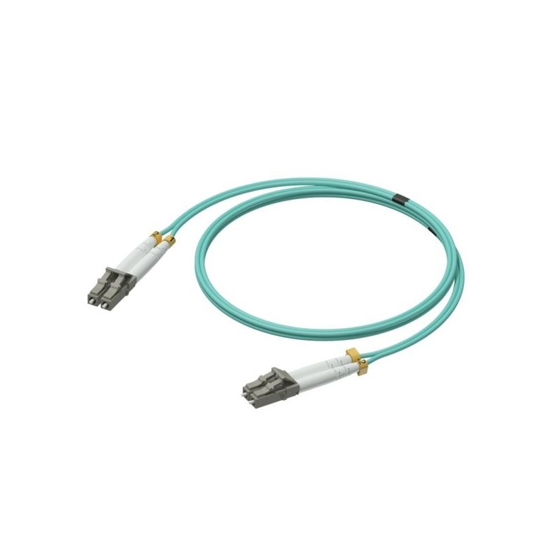 PROCAB FBL130/1 Fiber optic cable - lc/pc - lc/pc - duplex - LSHF 1 meter - lshf - aqua